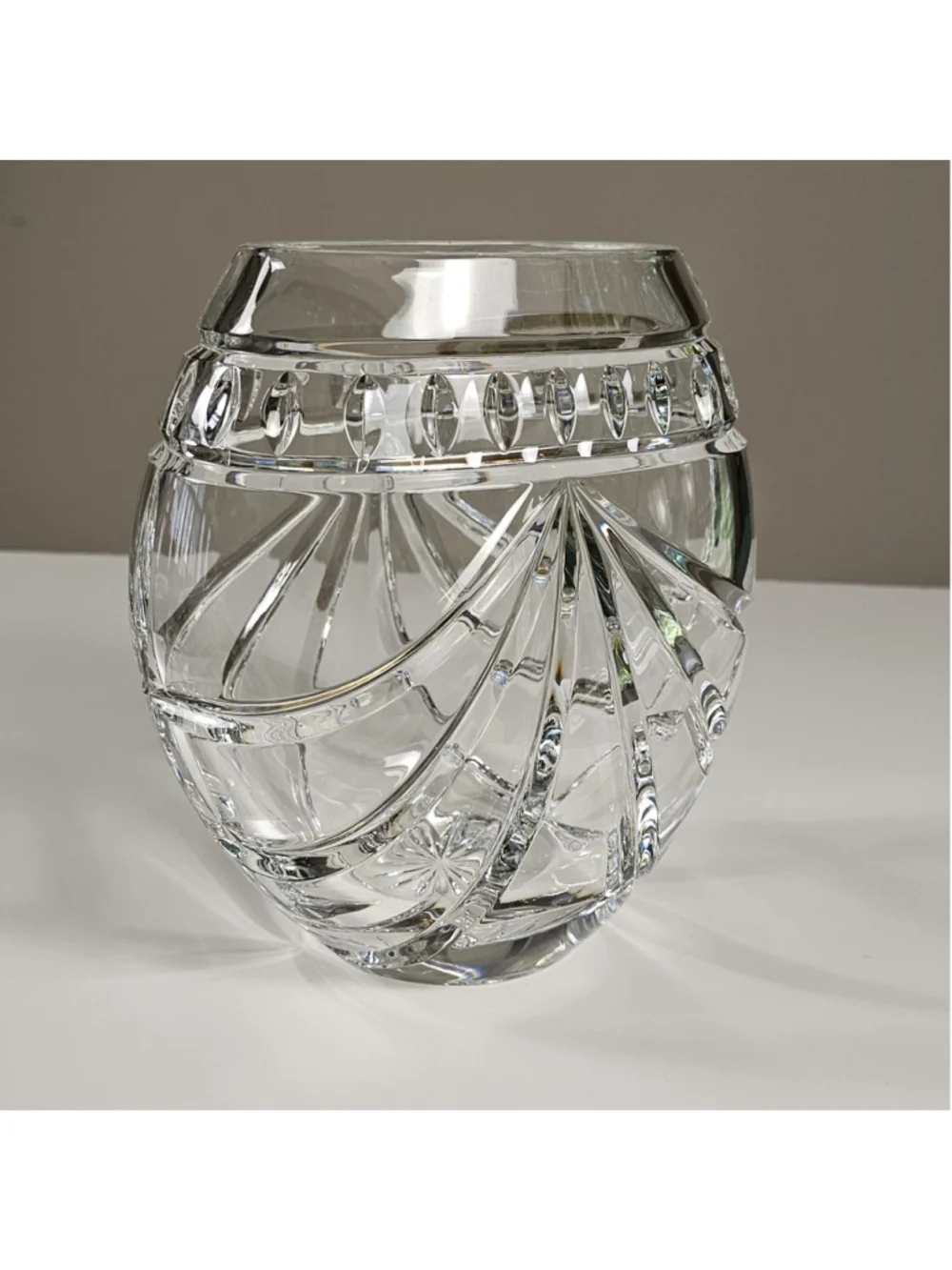 Waterford Crystal Overture Rose Vase 7.5